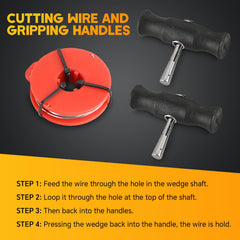 Weyleity Pull Scraper and Adjustable T-Bar eases caulking removal.