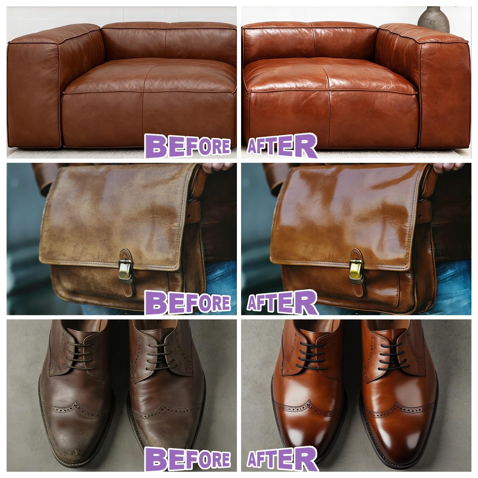 WEYSTOM leather cleaner conditioner beside a handbag for maintenance
