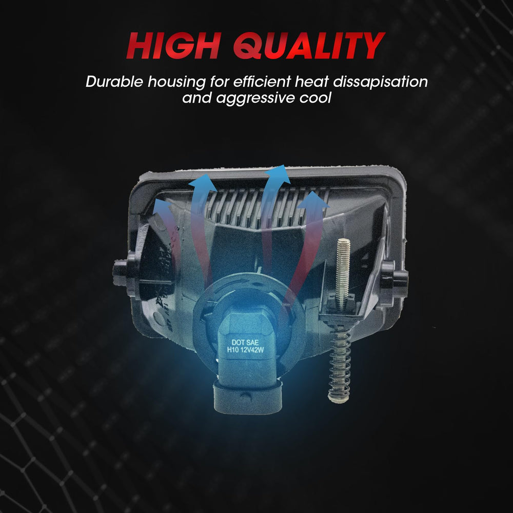 WEZEMLIGHT fog light durability image signals long-lasting performance under tough weather