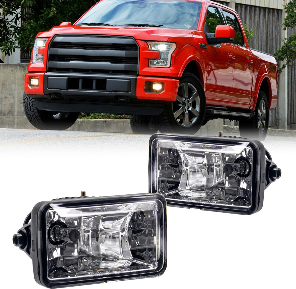 WEZEMLIGHT fog light for Ford F-150 with clear lens improves visibility in foggy conditions