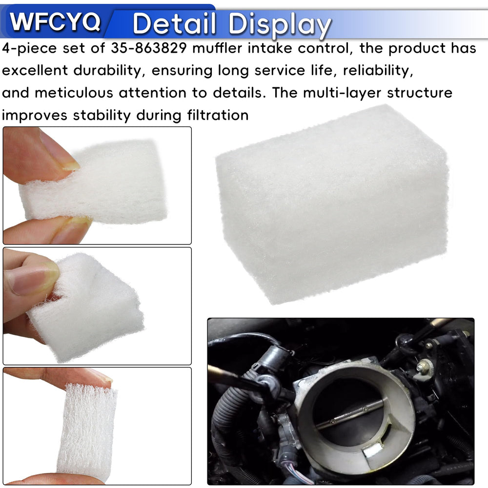 WFCYQ IAC filter beside throttle assembly for quick install.