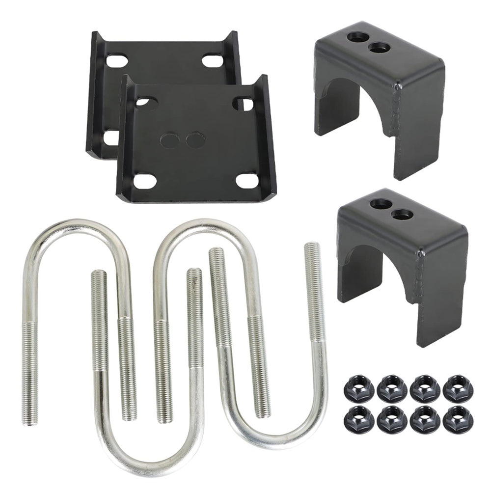 WFLNHB 5-inch rear lowering kit for Chevy C10 enables simple bolt-in lowering.