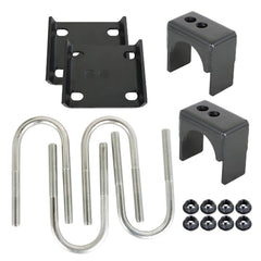 WFLNHB 5-inch rear lowering kit for Chevy C10 enables simple bolt-in lowering.