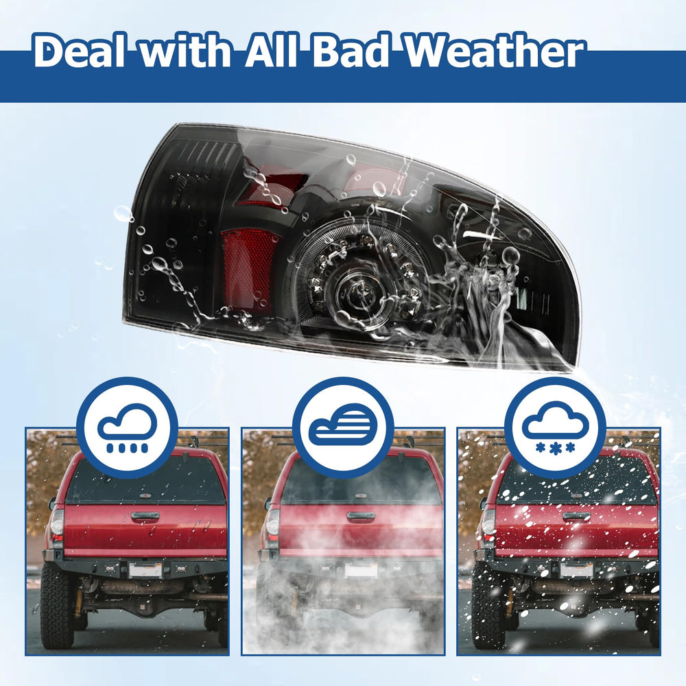 WFLNHB tail lights packaging and product details for Tacoma