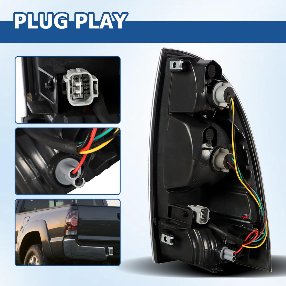 Plug-and-play WFLNHB tail light installation on Tacoma