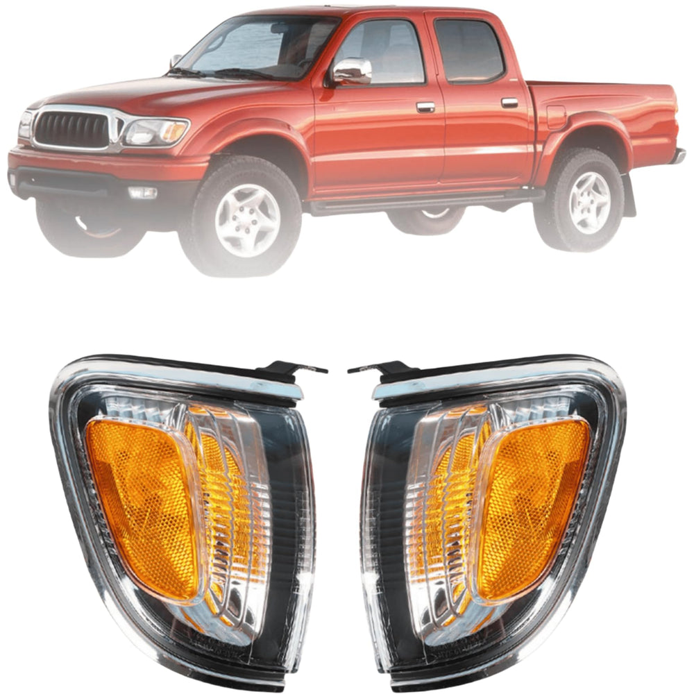 WFLNHB front driver side marker light improves visibility for Toyota Tacoma 2001-2004