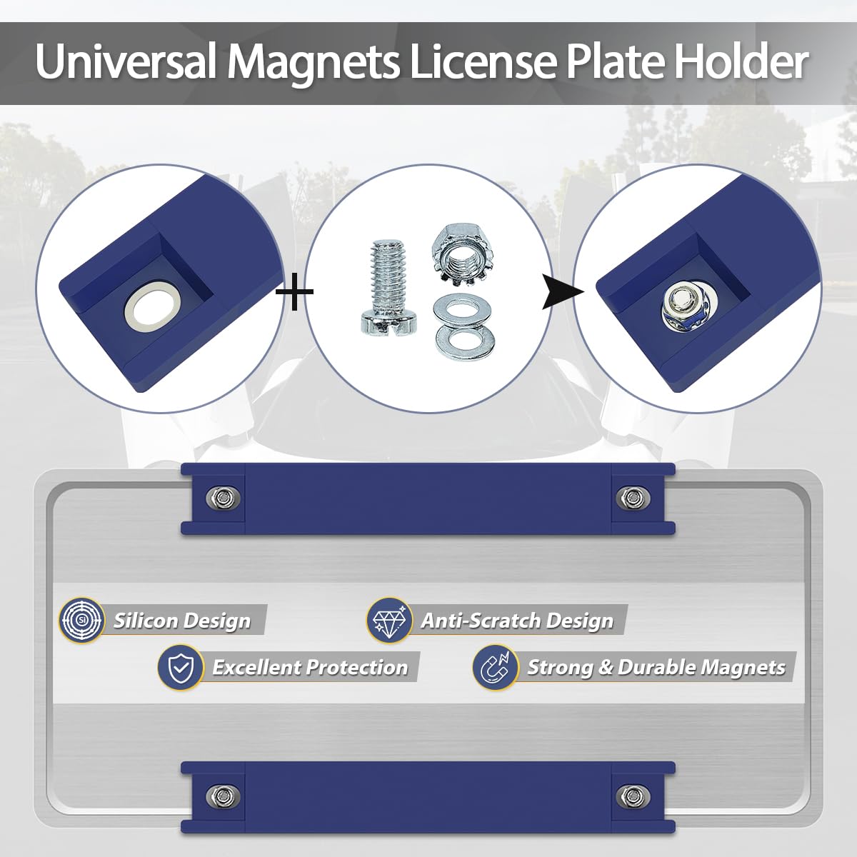 WFPOWER magnets provide scratch-free protection while holding plates