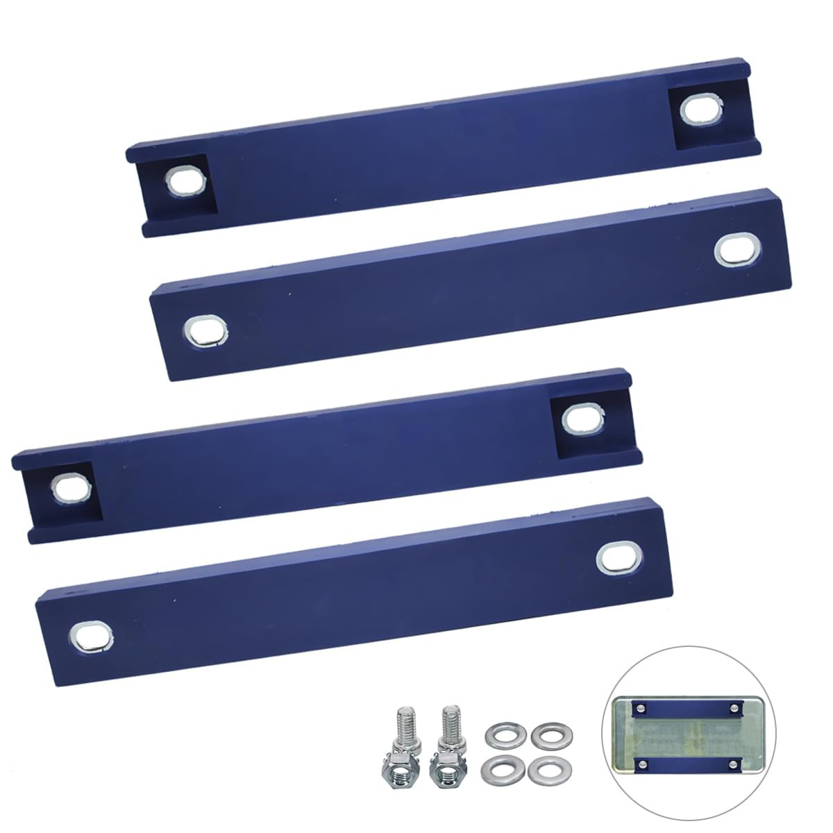 WFPOWER rubber coated magnets protect the finish while holding a tag securely.