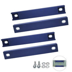 WFPOWER rubber coated magnets protect the finish while holding a tag securely.