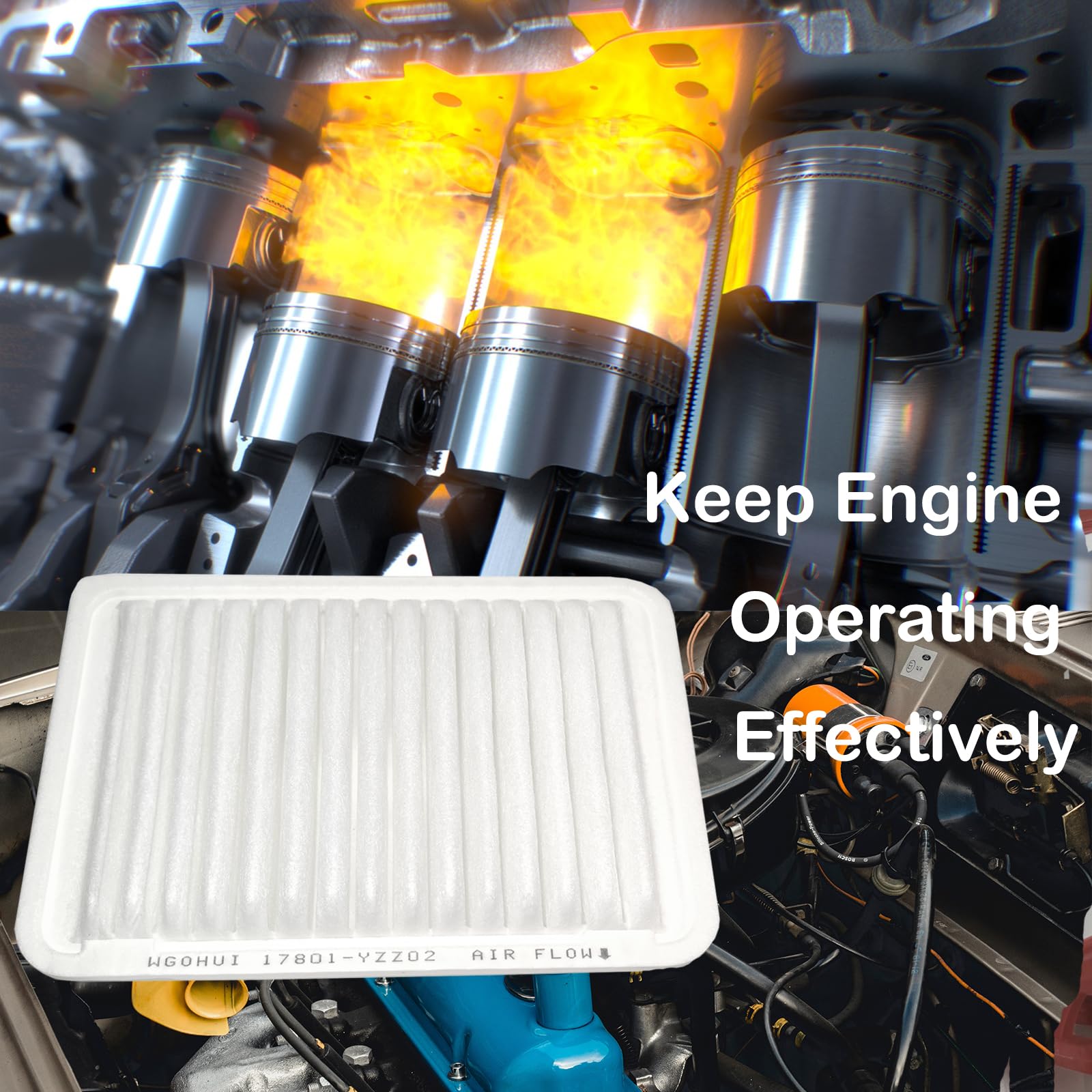 WGOHUI installation guide demonstrates simple DIY filter replacement