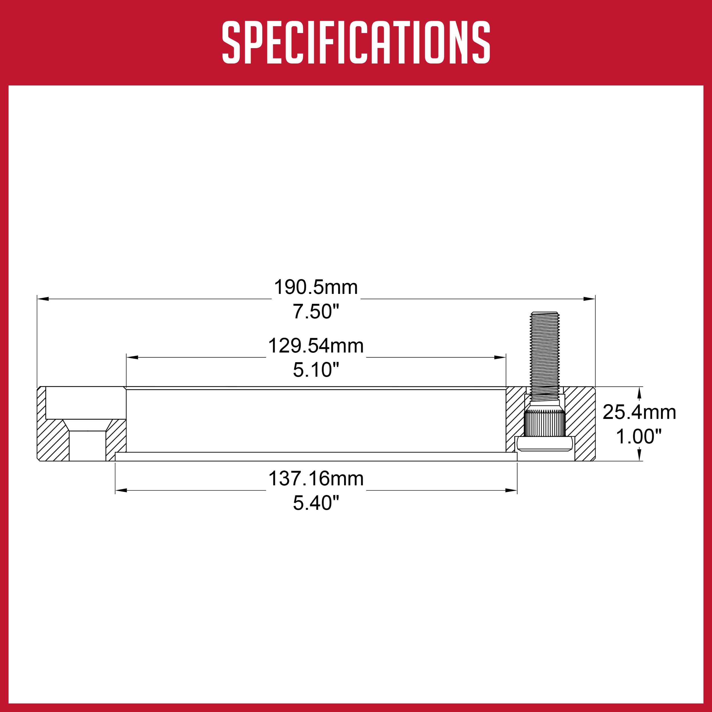 Easy installation showing no extra tools required
