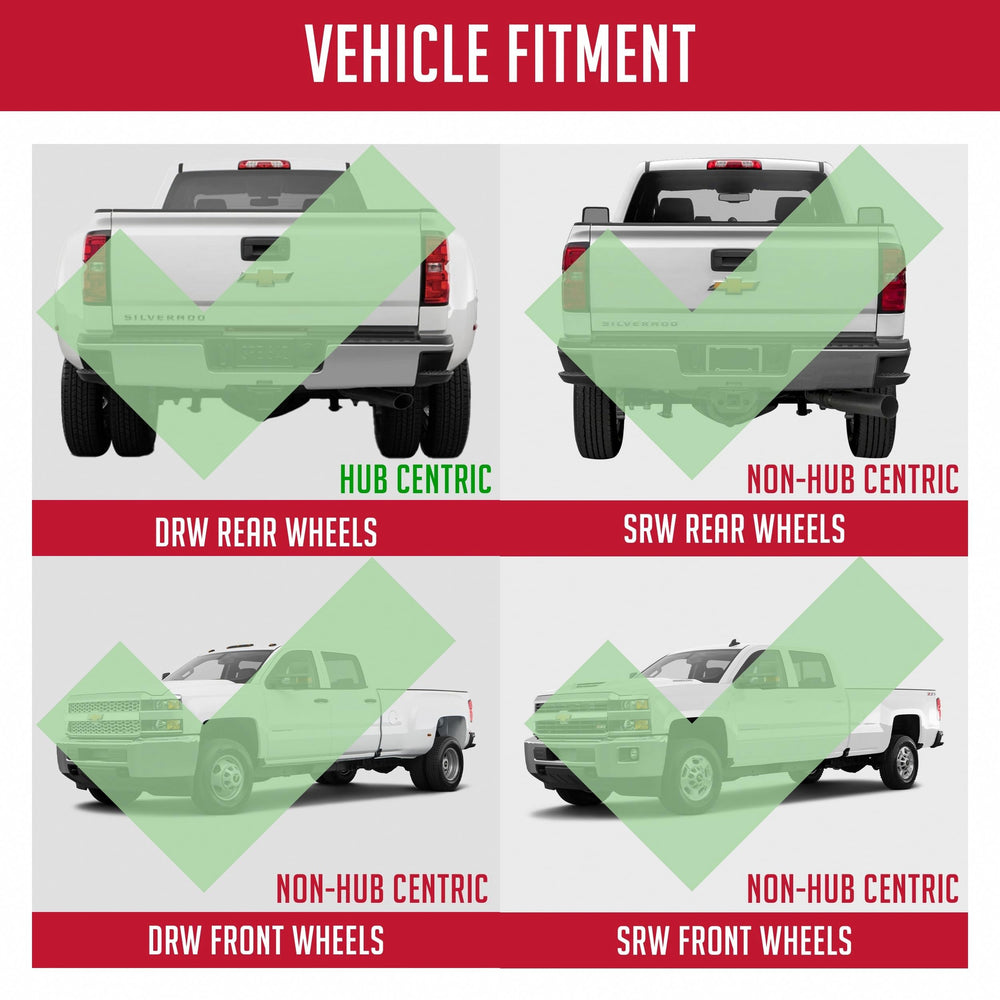 Wheel Accessories Parts M14x1.5 thread spacers for secure mounting.