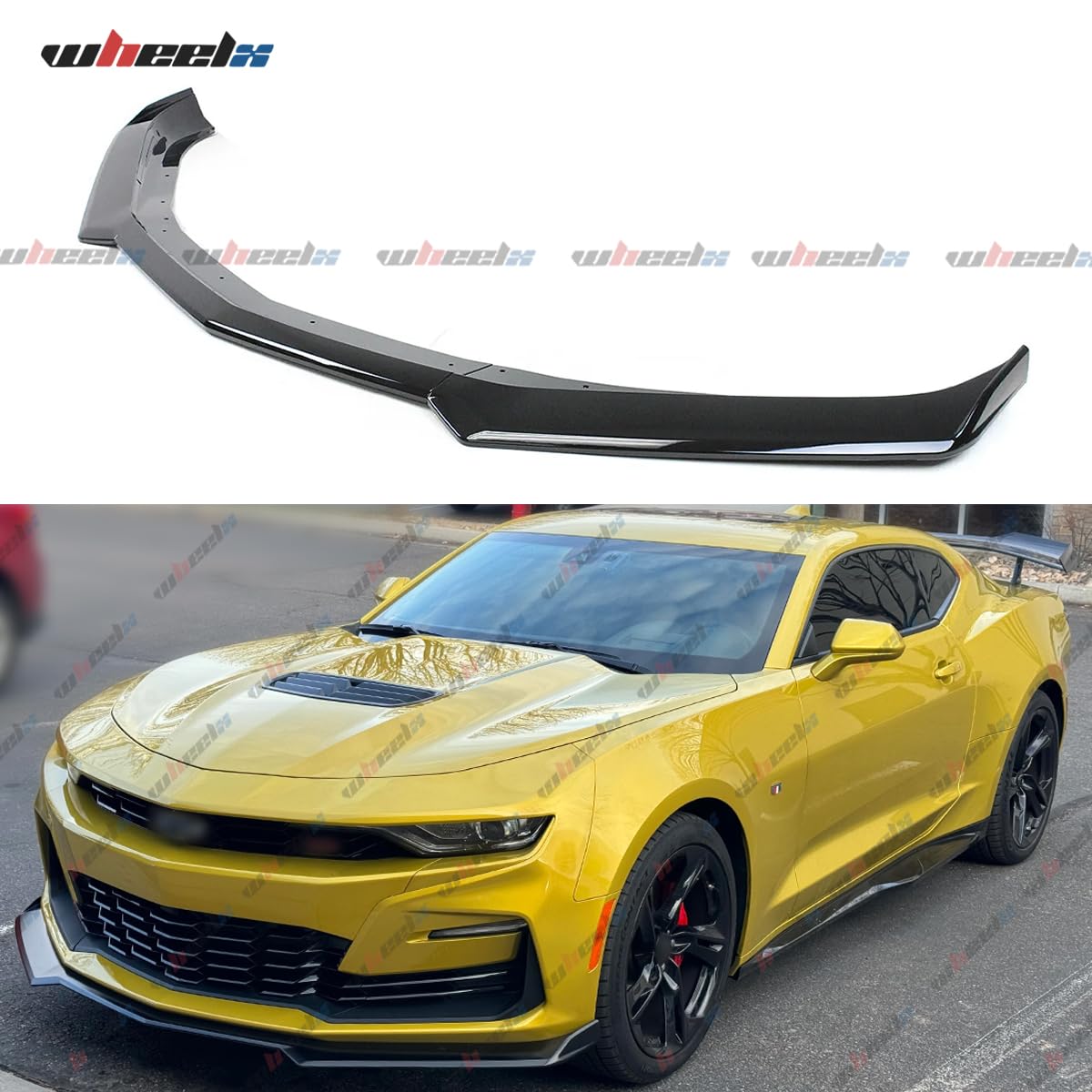 Lower chin spoiler creates a bold silhouette without sacrificing clearance.