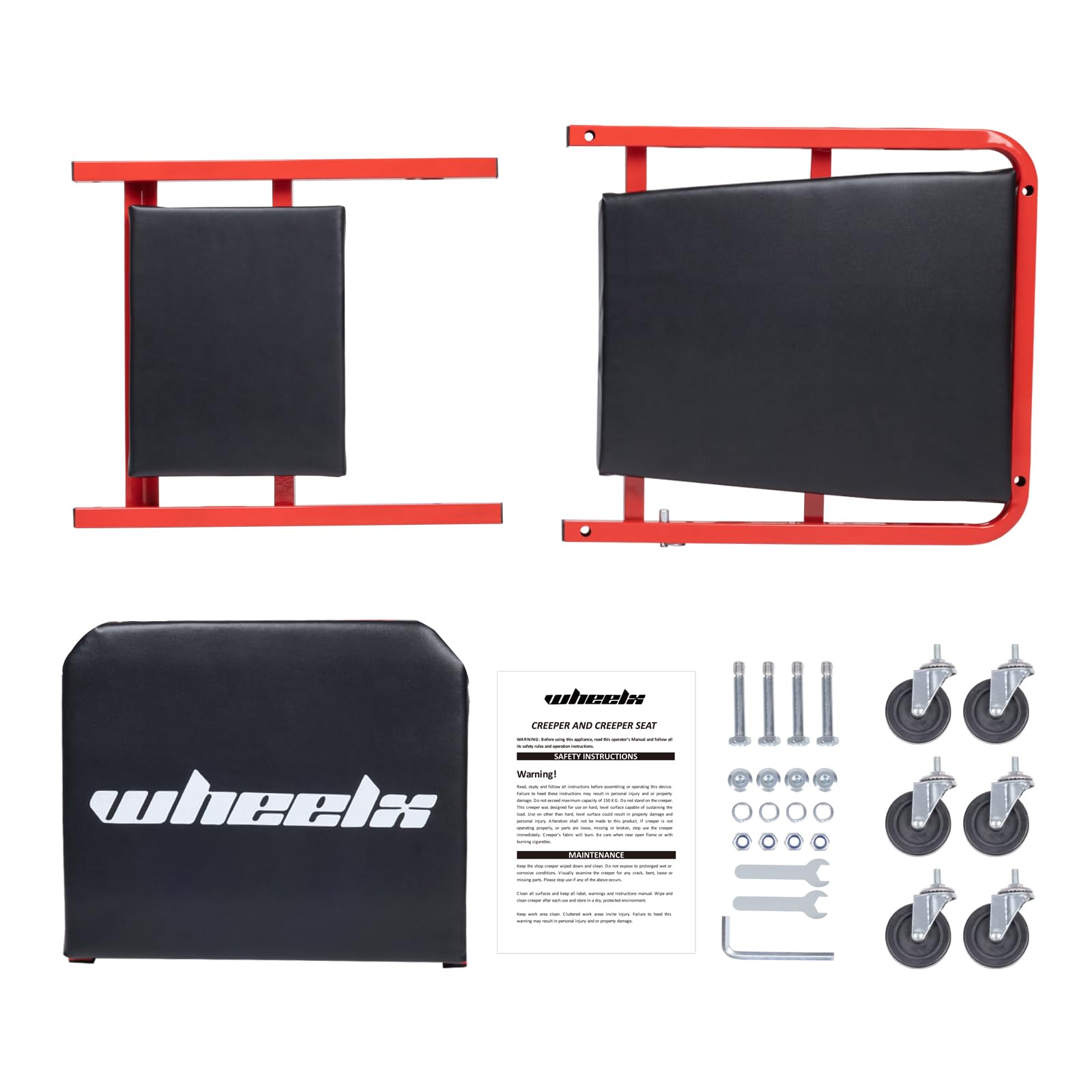 WheelX Mechanic Creeper mobility in the garage keeps you agile