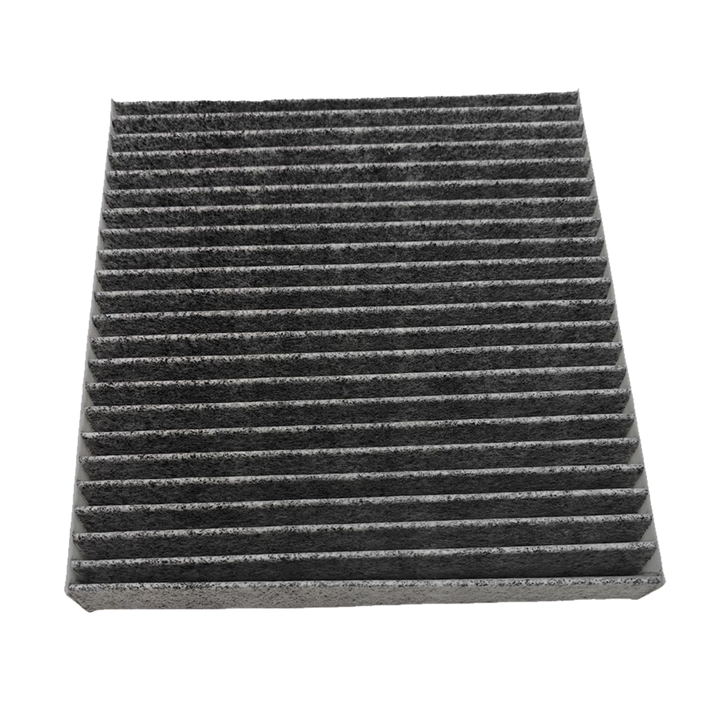 Wheelzen activated carbon layer in cabin filter for odor control.