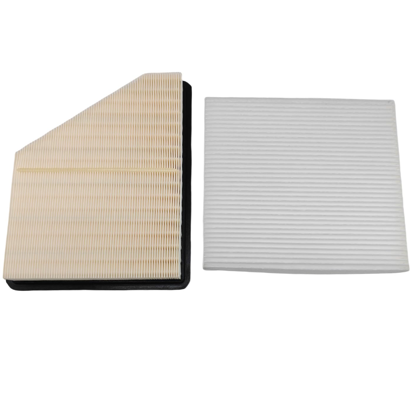 Wheelzen engine air filter showing filtration media and fitment for Equinox and Terrain