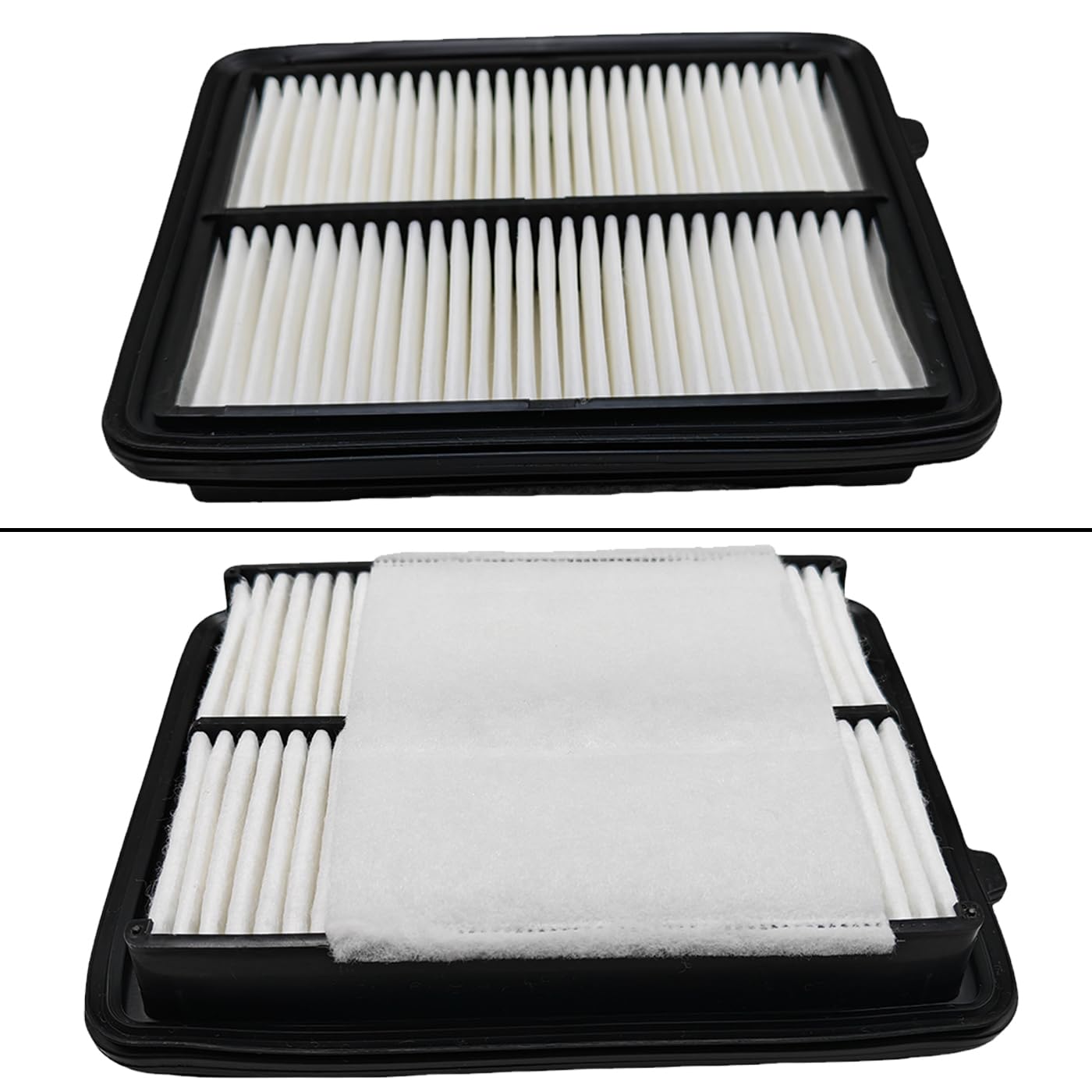 Wheelzen engine air filter for Versa, maintains airflow.