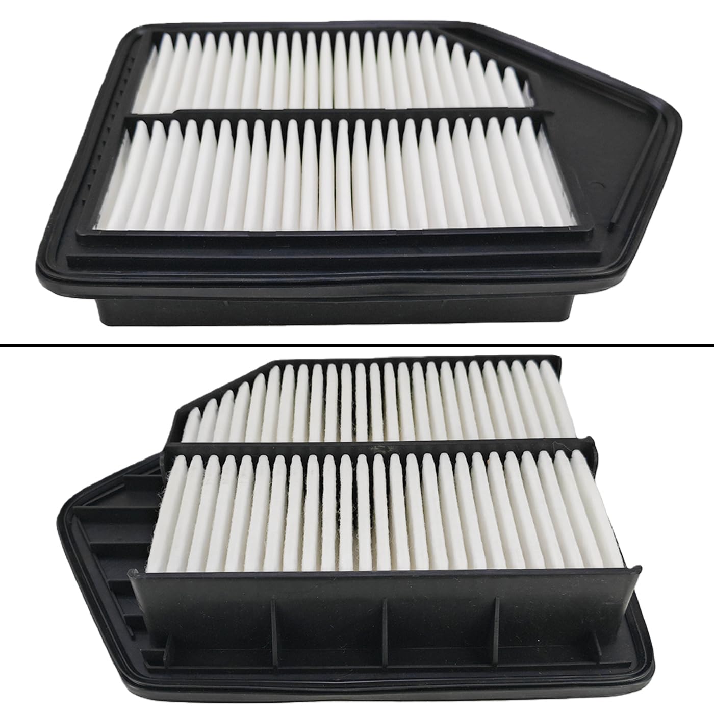 Wheelzen filter being installed in the engine bay for easy fitment