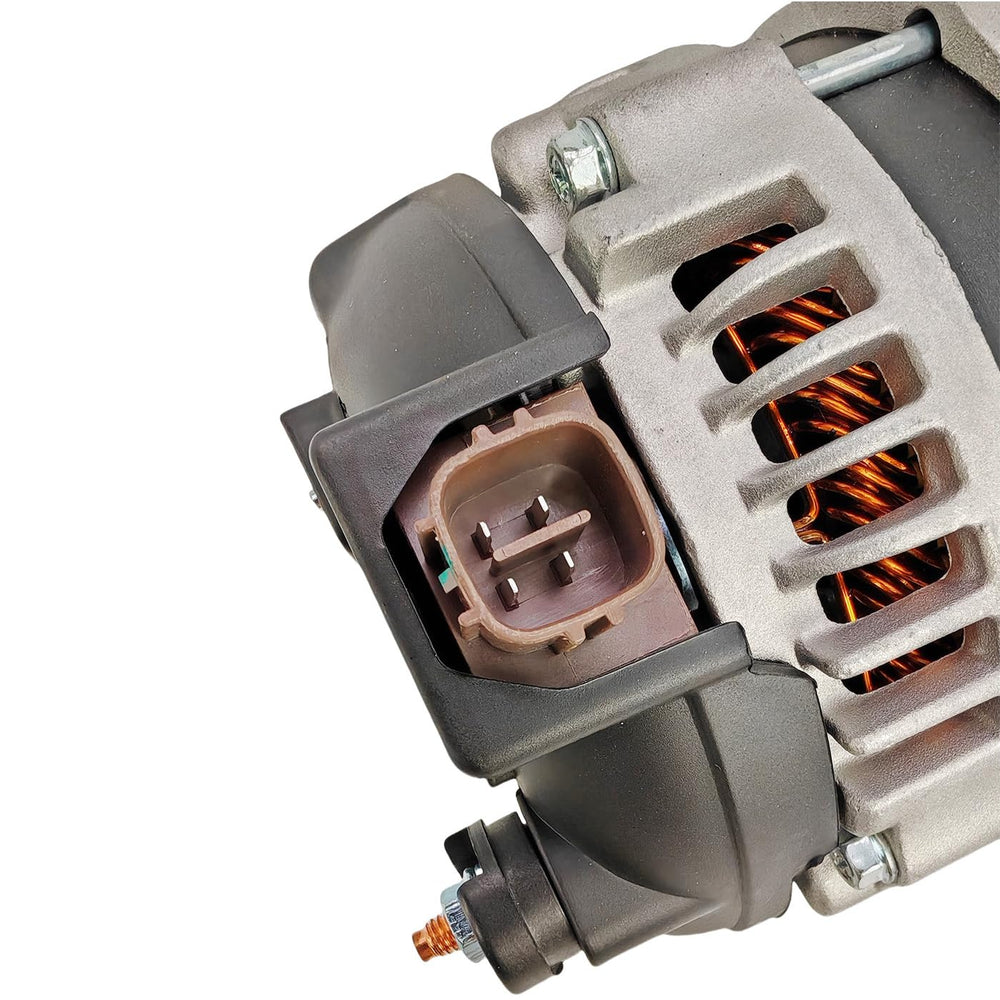 Wheelzen front view alternator image highlights compact robust design.
