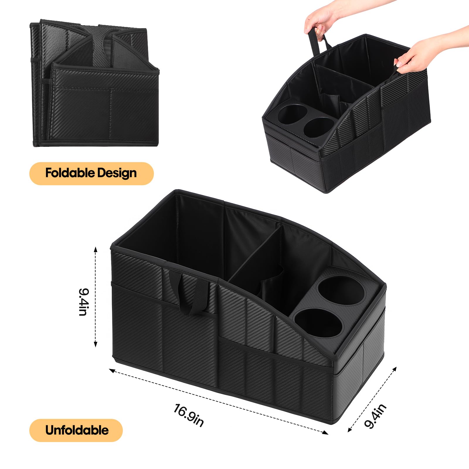 WHHMK non-slip strap anchors organizer for stable use