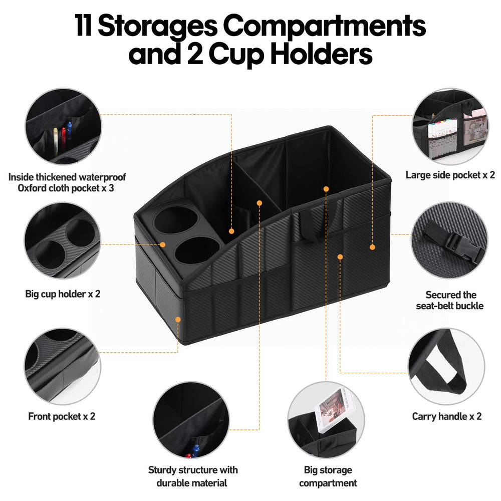 WHHMK side pockets provide extra space for toys and snacks