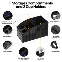 WHHMK side pockets provide extra space for toys and snacks