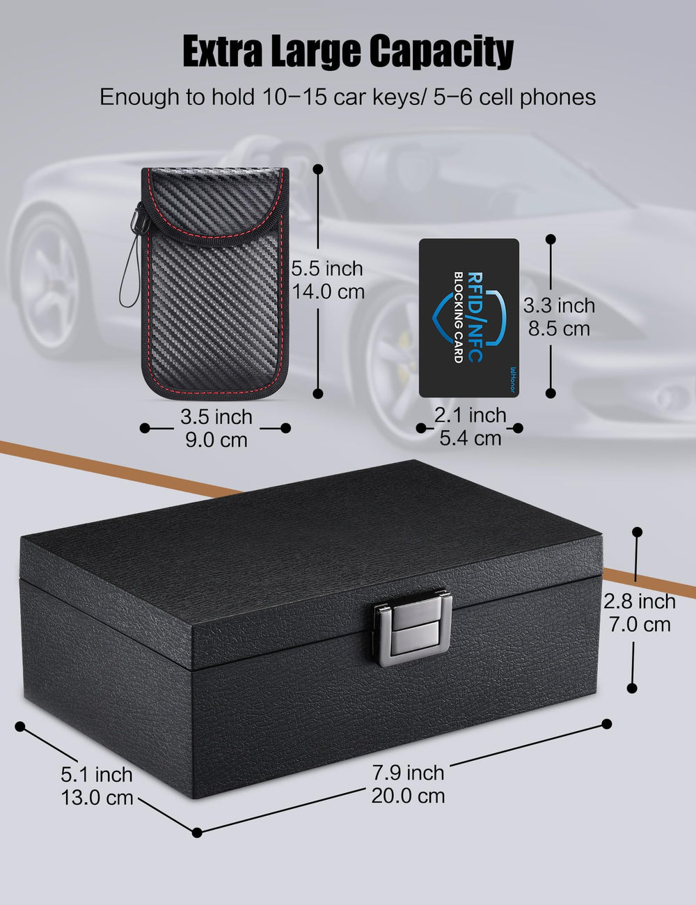 WHonor Faraday Box demonstrates 360-degree shielding