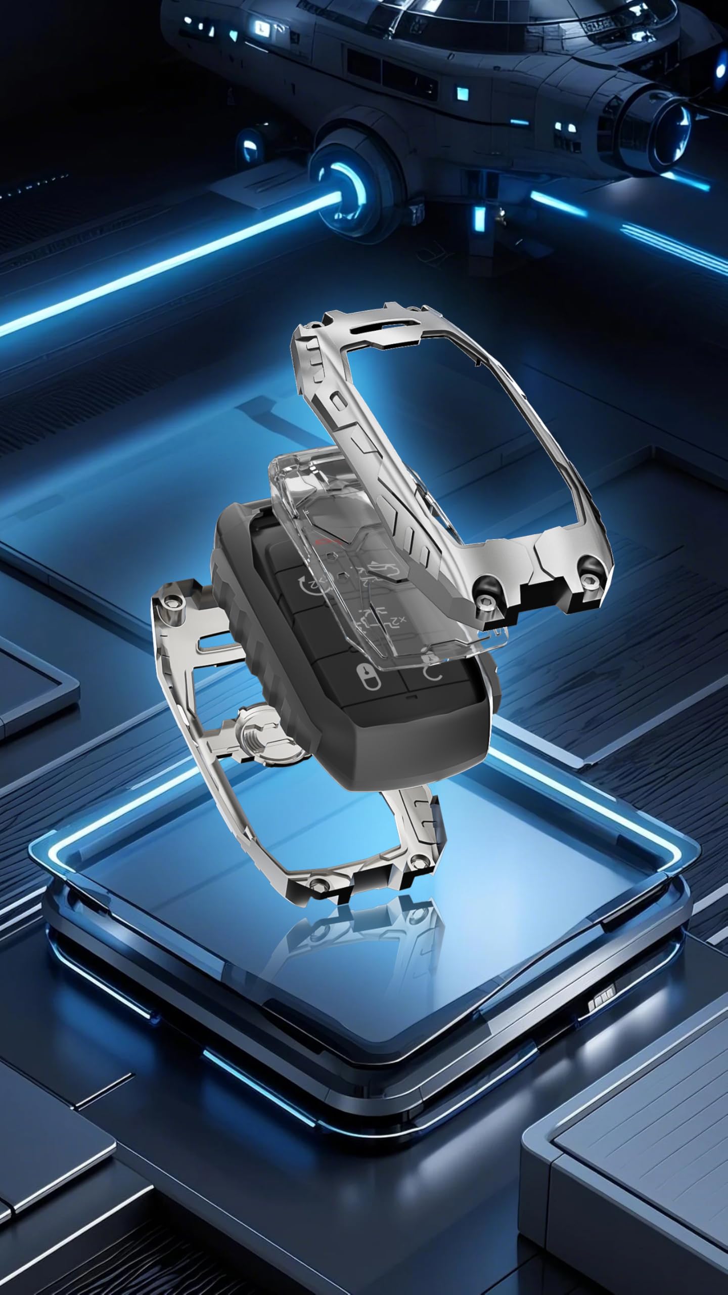 WiCuaSix includes key chain and screwdriver for complete setup.