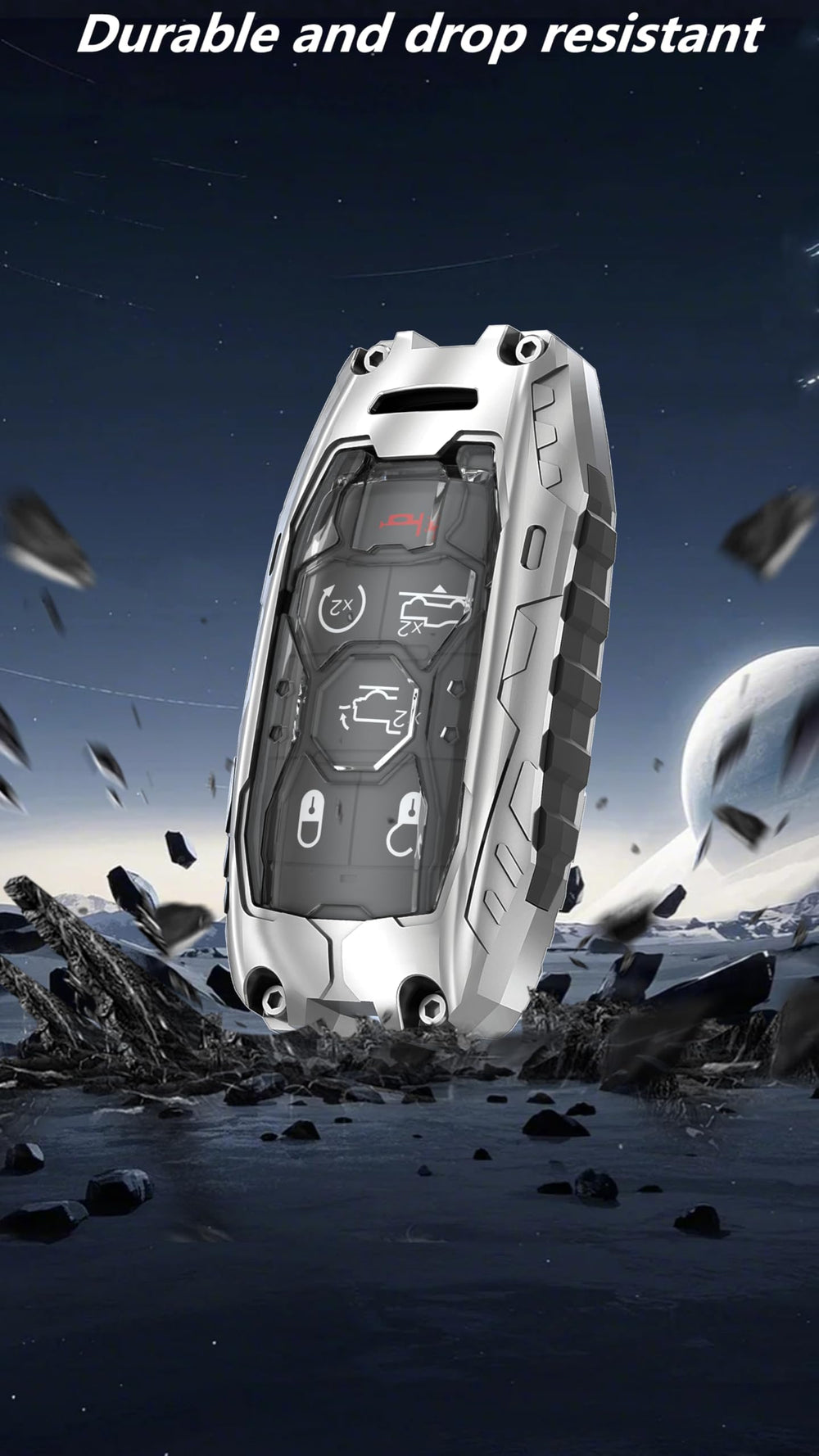 WiCuaSix heavy-duty cover adds premium feel and protection.