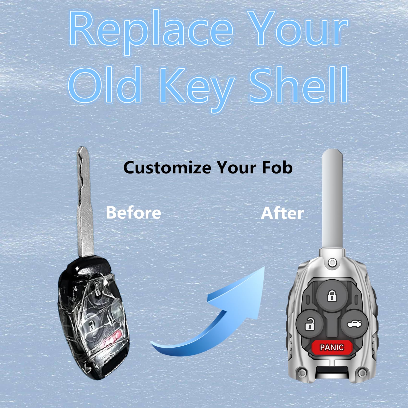 WiCuaSix transponder transfer step illustrates easy relocation of internal electronics.