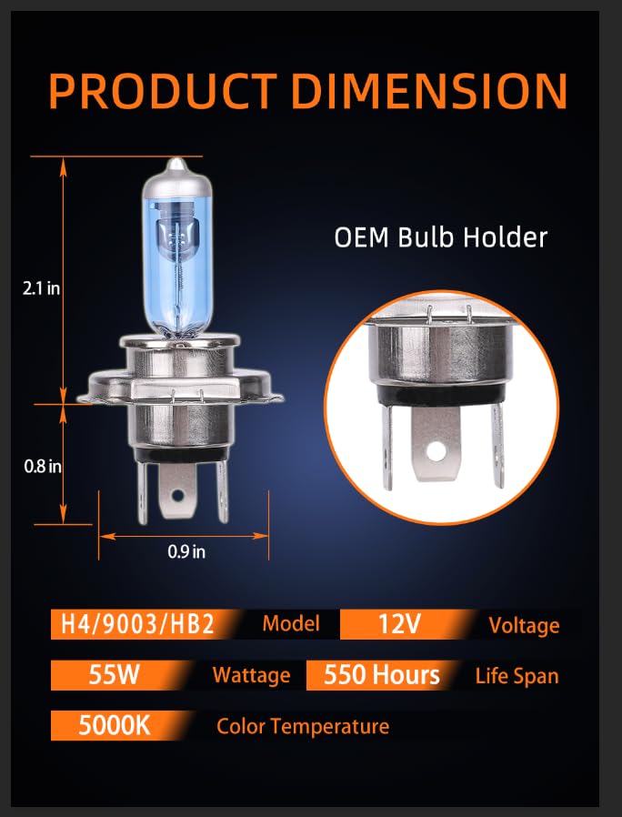 Simple installation guide for Wideep H4/9003/HB2 bulbs