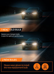 Wideep H7 bulbs designed for easy installation with standard H7 sockets.