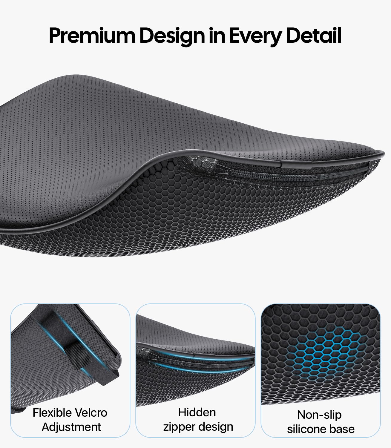 Wigoo dual-pocket design helps keep essentials organized and reachable