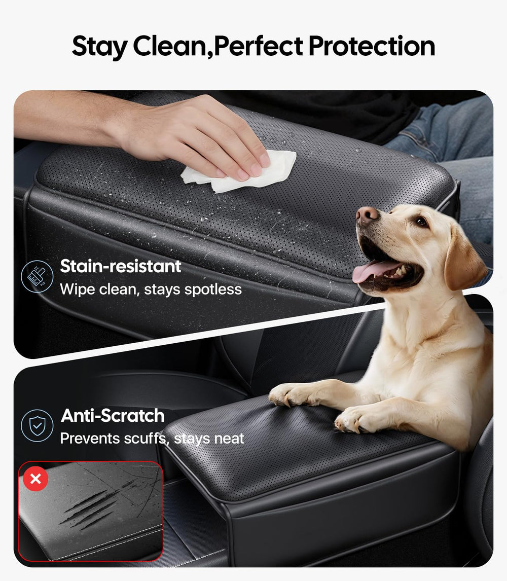 Wigoo silicone anti-slip base keeps the cover stable on the console