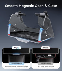 Wigoo center console tray installation ease enables fast setup