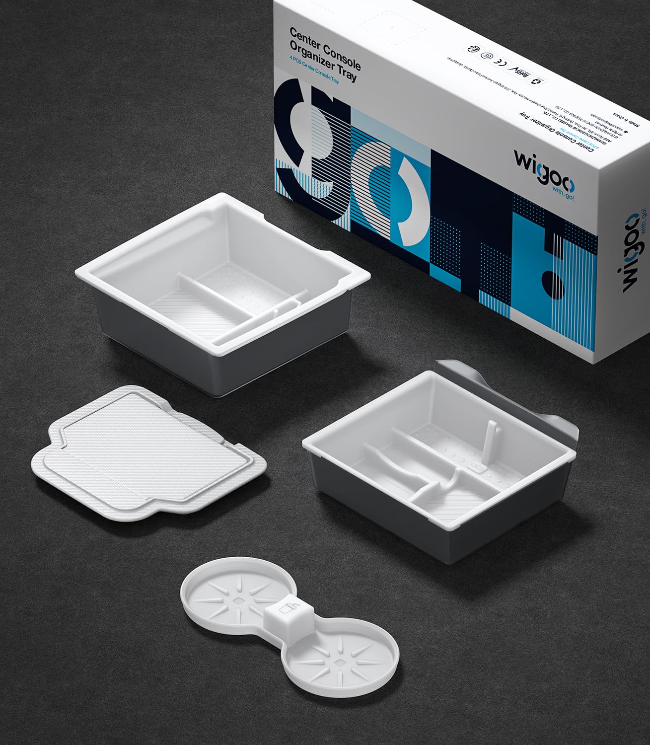Wigoo easy-access organization for daily Tesla Model Y and Model 3 interiors