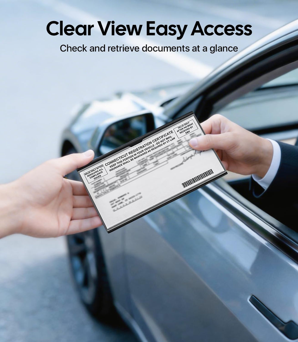 Wigoo three card slots keep licenses and cards separate and easy to browse