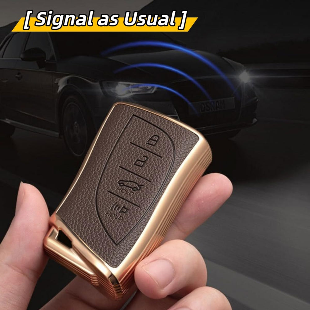 WiiLemz gift packaging for rose gold key cover.