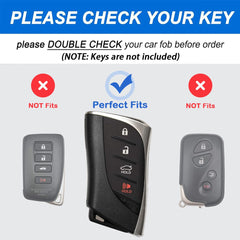 WiiLemz Lexus key fob cover with soft TPU shields against daily wear.