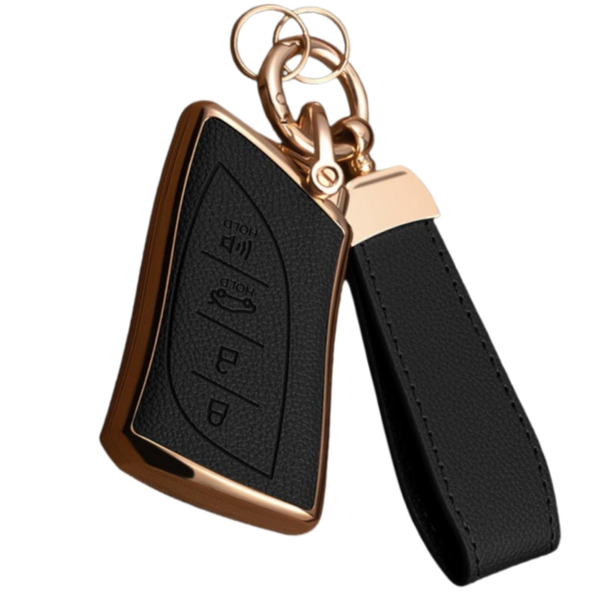 WiiLemz Lexus key fob cover in upper leather for premium protection and style.