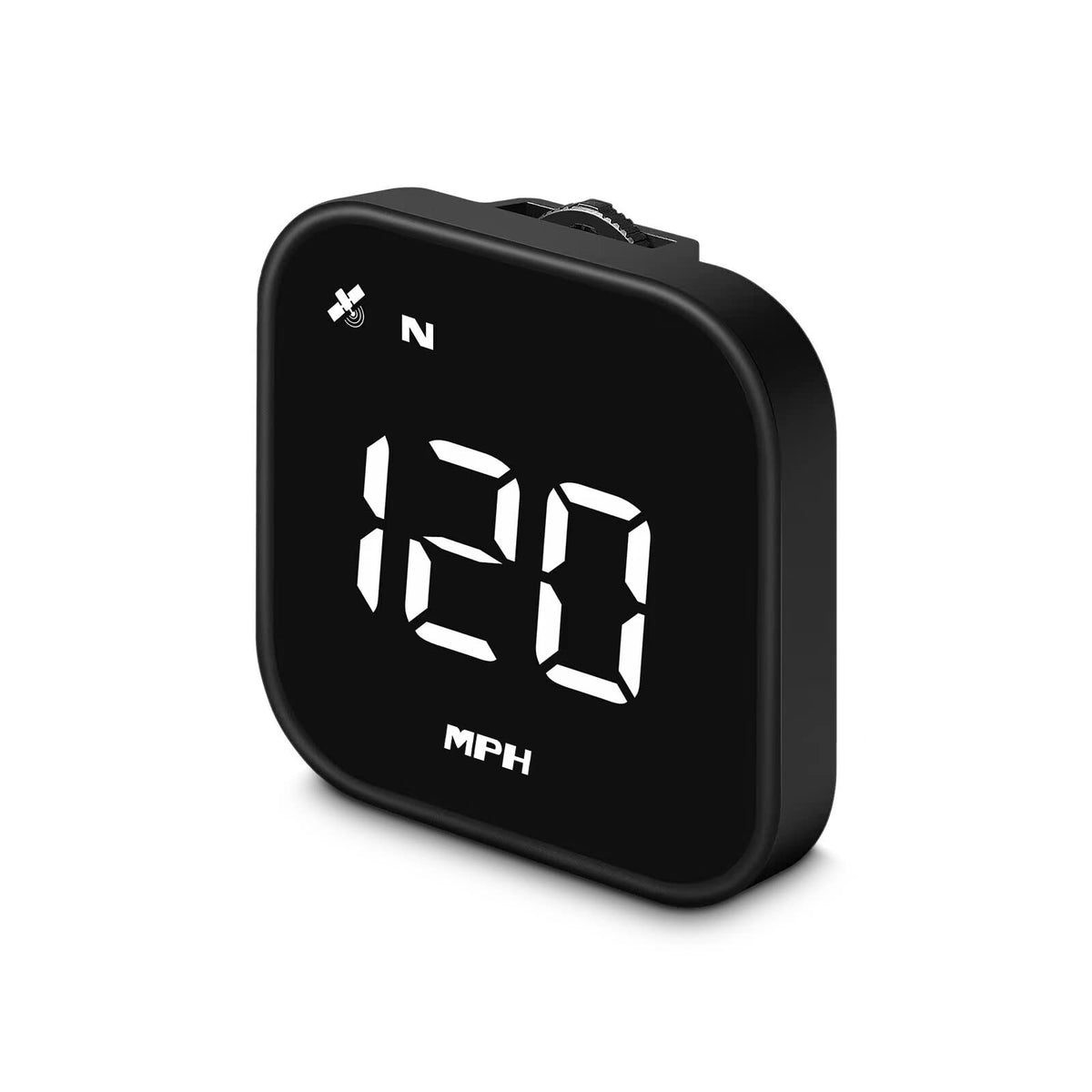 wiiyii G4S HUD displays digital speed in MPH and KPH for safer driving