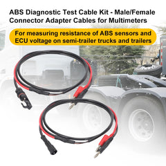 WIKIBB ABS diagnostic cable female connector ensures smooth, stable probes.