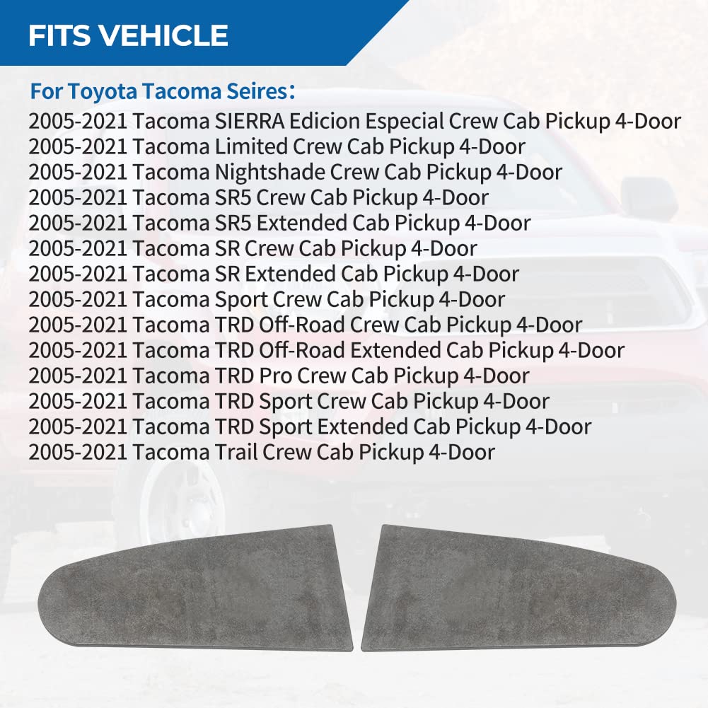 WIKIBB BMC 45# steel plates deliver durable, secure Tacoma mount.