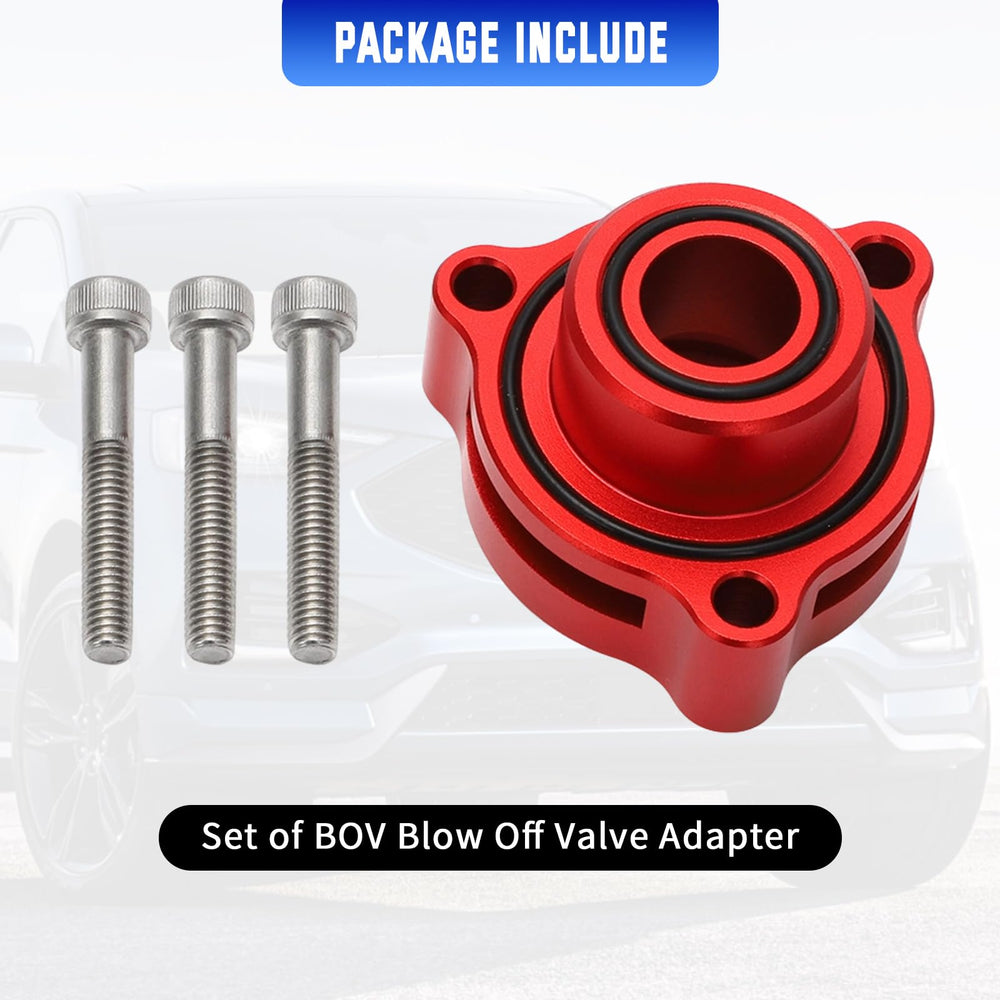 Compatibility chart shows Ford EcoBoost models compatible with the WIKIBB BOV adapter.