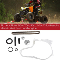 WIKIBB starter chain kit back view showing compact fitment