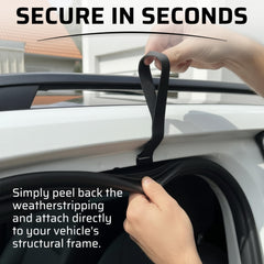 Wild Xplorer installation process guide demonstrates quick, safe attachment in minutes