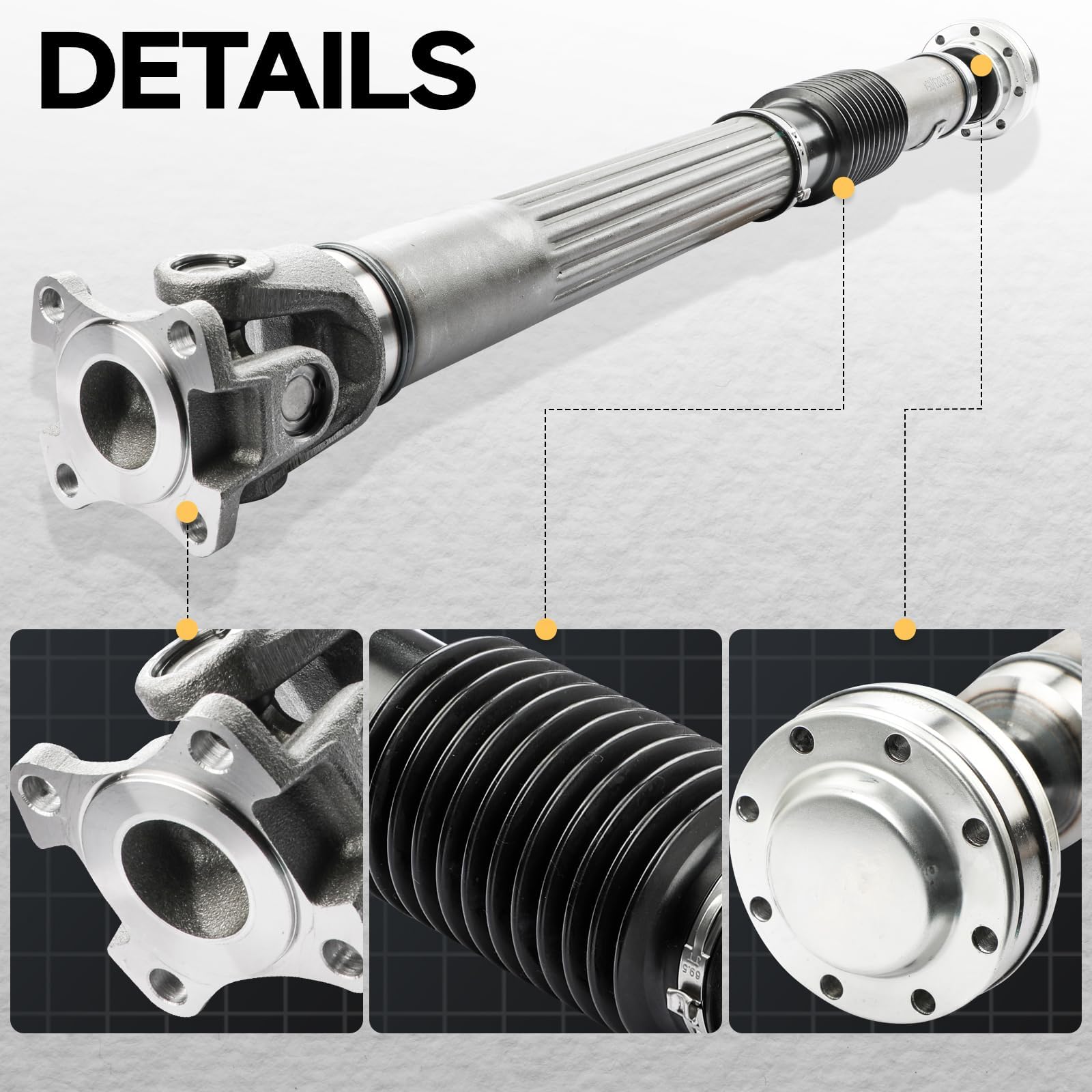WildGear drive shaft quality-control test confirms reliable pre-sale performance