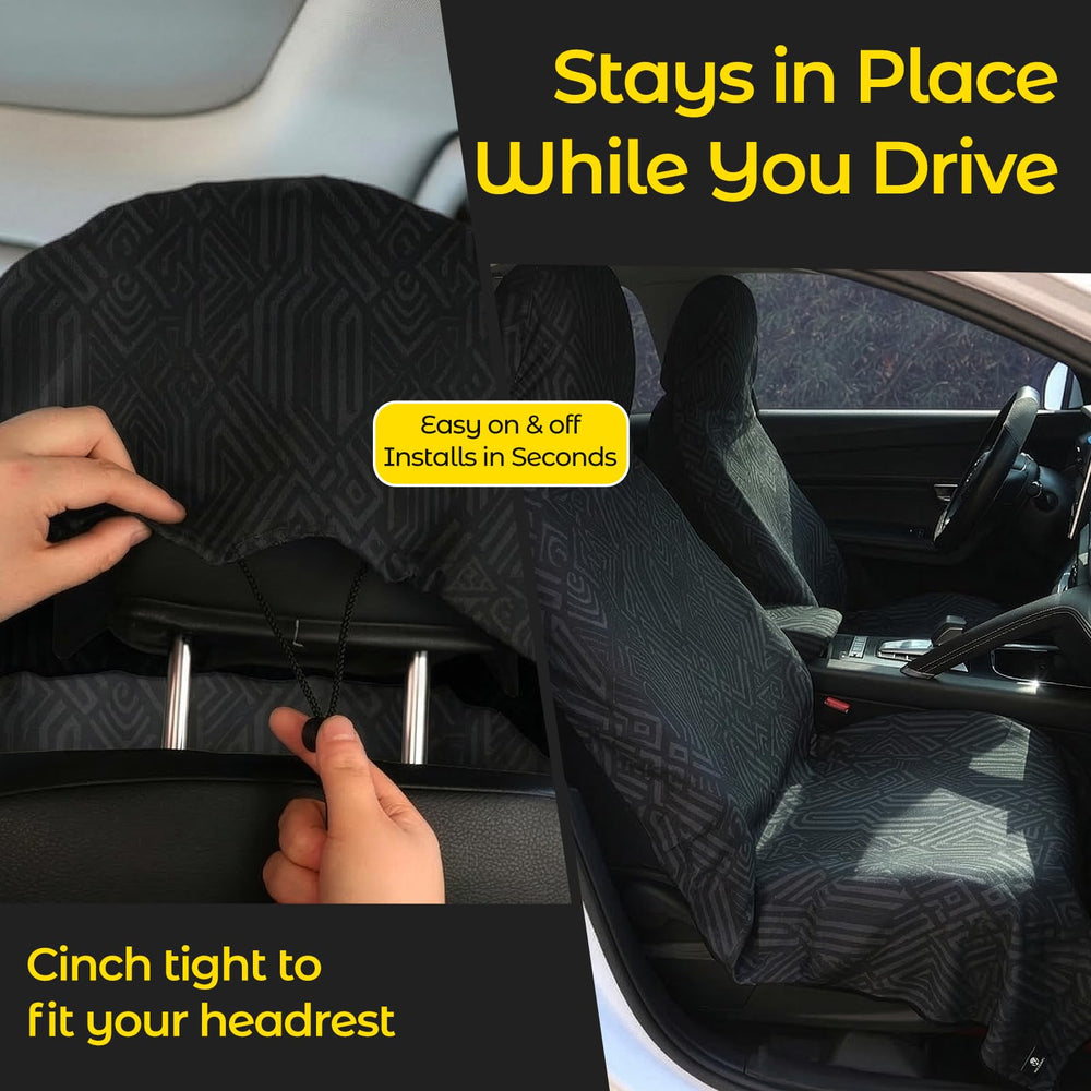 WILDOMS absorbent microfiber towel for car seat offers quick-dry protection after gym or beach.