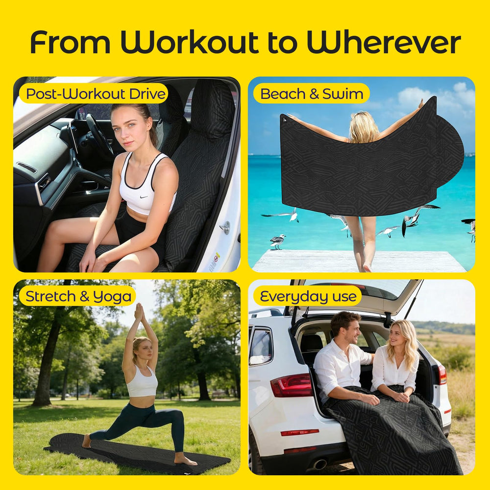 WILDOMS universal fit seat protector drapes easily, keeping interiors clean and dry.