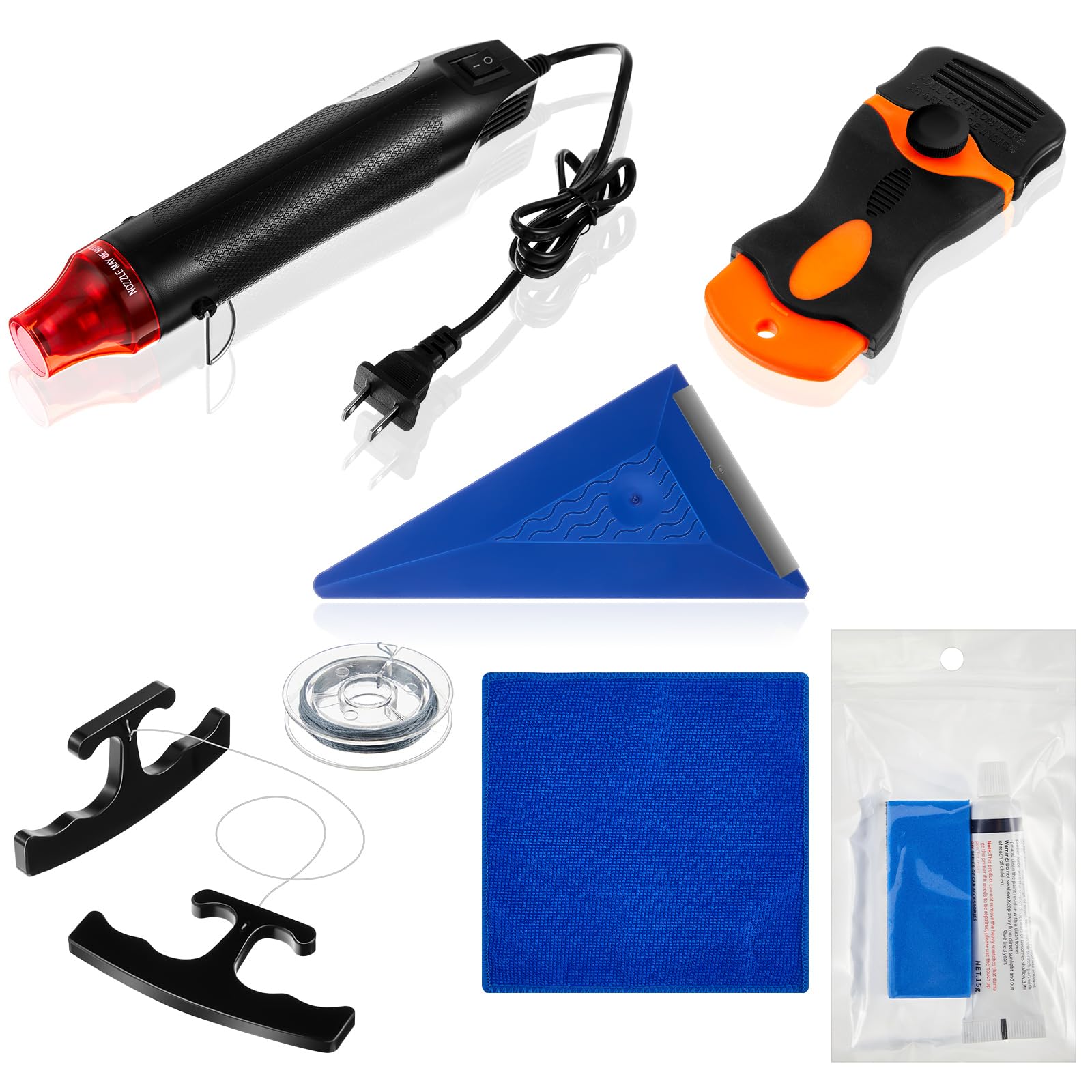 WILLBOND emblem removal tool kit with 5m PE cord for clean emblem removal.